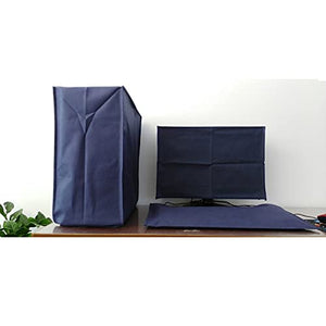 ALHBEJT 3 Pieces Computer Dust Cover Monitor + Keyboard+ Computer Host Pc Dust Proof Computer Covers Case Computer Dust Cover fo