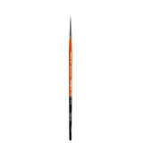 KINGART Radiant 6000-18/0 Round Series Premium Golden Synthetic Brushes for Acrylic, Oil and Watercolor
