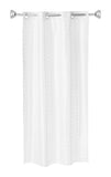 Whitmor Hook Free Checkered Shower Curtain, 42 x 74