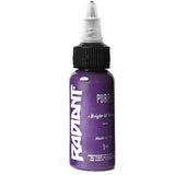 Authentic Radiant Colors Tattoo Ink Easy Dispersion and Made in The USA (1/2 OZ, Purple)