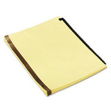 LeatherLook Mylar Tab Dividers, 31 Numbered Tabs, Letter, Black/Gold, Set of 31
