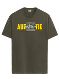 Adro Men'S Graphic Printed 100% Cotton T-Shirt - Regular Fit, Printed T-Shirts For Men (Rn24-Spt-Ol_Olive_L)