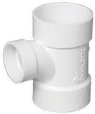 PVC004011800HA 4 x 4 x 2 in. Sanitary Tee