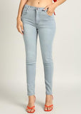 Nifty Women'S Denim Stretchable Slim Fit High Waist Jeans (1393N_Gry_34_Grey_34)