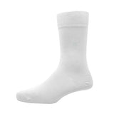 Louis Philippe MenS Cotton Full Length Socks Lpm1Sflba00039, White
