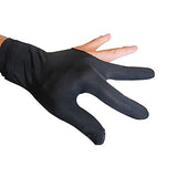 SUZAKOO 5pcs Billiard Gloves Snooker Sport Parts Three-Finger Half Glove Pool Accessories