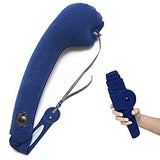 Drawbridge Travel Cross Pillow One Side Ultimate Travel Neck Pillow Adjustable Best Accessory For Airplane, Train, Office Nappin