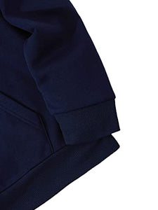 Toplot Men'S Causal Solid Woolen Blend Hoodie With Hooded Neck (Mens-Hoodie-5047-Navy Blue-S),Navy Blue,,B0BM4DT782