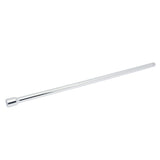 URREA Socket Wrench Extension - 1/2 Drive 24-Inch Ratchet Extender with Drop Forged Construction & Nickel-Chrome Finish - 546424