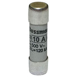 Cooper Bussmann C10G10 AC Cylindrical Fuse, 10 x 38, 10 Amp, GG, 500V