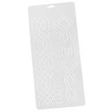 ATORSE 2xPlastic Quilting Quilt Stencil Painting Craft Template Sewing Tool 40x20cm