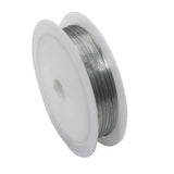 ATORSE 3xMetal Craft Wire Iron DIY Wire Jewellery for Crafts Beading Jewelry Making Sliver