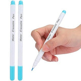 Sanwalsa [Pack Of 2, Blue Water Erasable Pen | Temporary Fabric Marking Marker | Perfect For Sewing, Design Outlines & Craft Pro
