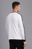 ADRO Full Sleeve Tshirt for Men | Full T Shirt for Men | 100% Slub Cotton Tshirt | Full Sleeve T-Shirt | Mens Full Sleeves T Shirts |FR3-24-WHI-WH-XL White,White