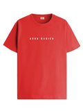 Adro Men'S Solid Regular Fit T-Shirt (Rn24-Ar2-Rd_Red,RedApparel,L