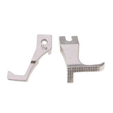 ATORSE 2xSewing Welt Piping Foot Set for for Industrial Walking Foot Machine Part 2mm