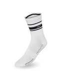 Tego Bamboo Crew Socks WhiteSmall