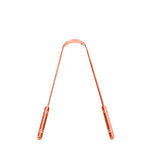 Ainamart Copper Tongue Cleaner For Kids & Adults | For Fresh Breath & Bacteria Removal | Improved Taste Sense & Oral Hygiene | A
