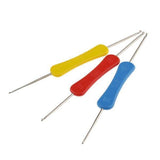 ATORSE 3x3 Mixed Double Ended Grip Crochet Hooks Handmade Sewing Tool DIY Accessories