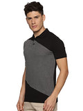 Adro Premium Cotton Multicolor Polo T-Shirt For Men (Pn23-S2-Bldg_Black_M)