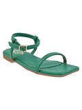 Shoetopia Women'S Stiletto Heel Sandal,Green,5,B0BSCBRG6M