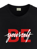 Adro Men'S Solid Regular Fit T-Shirt (Rn24-Byo-Bl_Black,BlackApparel,L