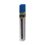 Pentel Lead Refills 0.5mm BLUE, 12 Leads per Tube [Pack of 2]