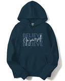 Adro Men'S Cotton Neck Hooded Sweatshirt (H22-M-Inv-Sb_Teal_M)