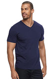 Adro Men'S V Neck Combo Plain Cotton T-Shirts_Vcm2-Pln-Nb-Sb-M