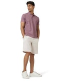 Xyxx Men'S Cotton Solid Regular Fit T-Shirt (Xy_Cr14_Polo Tshirt_1_Rose Blush,Rose BlushApparel,2XL