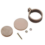 ATORSE 7xRound Mini Wooden Embroidered Hoop Frames for Crafts Accessories 0.8