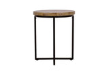 Ames Solid Wood Modern 20 Round End Table