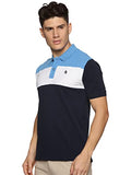 Adro Premium Polo T-Shirt For Men (Pn23-S4-Skwhnb-Sk_Skyblue_L)