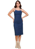 Nifty Women'S Denim Stretchable Bodycon Dress (1476_Bta_L_Medium_Blue_Large)
