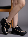 Shoetopia Black Casual Sneakers For Women & Girls /Eu36,Black,3,B0DTG84QNB