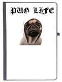 Udnag Ruled Notebook Diary Pug Life, [A5 80Pages 80Gsm]