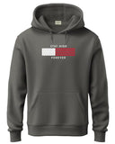 ADRO Hoodies for Men 320 GSM Soft Cotton Hoodie Fabric Long Lasting Printed Hoodies for Winter | Mens Hoodies | Sweatshirt for Men|H24-FLAG-SG-L Steel Grey,Steel Grey
