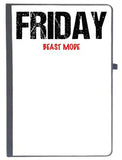 Udnag Ruled Notebook Diary Beast Mode | Friday Beast Mode, [A5 80Pages 80Gsm]