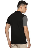 Adro Premium Cotton Multicolor Polo T-Shirt For Men (Pn23-S2-Bldg_Black_2Xl)