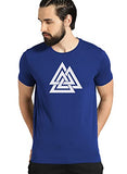 Adro Triangle Mens Printed T-Shirt (Rnr-M-Tkt-Rb_Royal Blue_L)