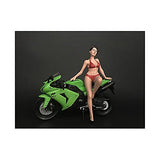 Hot Bike Model Elizabeth Figurine For 1/12 Scale Motorcycle Models By American Diorama 38374