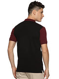 Adro Premium Cotton Multicolor Polo T-Shirt For Men (Pn23-S3-Mrgrbl_Maroon_2Xl)