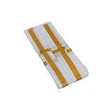 Yadadri | Cotton MenS White Angavastam With Zari Border Size:60 Inch X 27 Inch | Handloom Weaved Angavastram | Pack Of 2