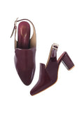 Shoetopia Pointed Toe Cherry Pumps For Women & Girls /Eu41,Cherry,8,B0F317N64R
