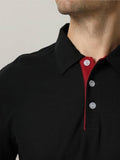 Toplot Men T-Shirt || T-Shirt For Men (Solid-Polo-5235-Black-Xxl),Black,2,B0DXCZ8B4B