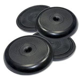 TruGuard Richelieu America LTD 23194TV TG 4PK17/8 Black NonSkid Pads, 6 Piece
