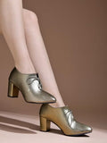 Shoetopia Solid Pointed Toe Antique Pumps For Women & Girls /Eu41,Antique,8,B0DM6BKGJ1