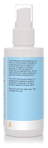 Lunar Glow Makeup Moisture Setting Spray A Finishing Spray for Face and Skin 100ml.