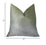 Plutus Brands Plutus Arctic Fox Handmade Throw Pillow, 22 X 22, White Ivory