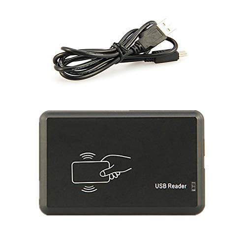 RFID Reader 125KHz Reader Reads Both 1326 Family Proximity Cards & EM4100 ID Card USB Reader Emulae Keyboard for Linux Android W